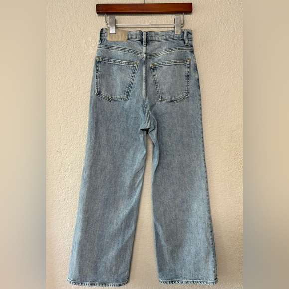 Everlane Light Blue Flare & Wide Leg Jeans - Picture 6 of 7